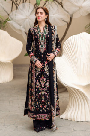 Qalamkar Luxury Lawn | Sahil 2025 | FK-15 HANNAH