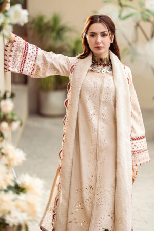 Qalamkar Luxury Lawn | Sahil 2025 | FK-16 ANAYA